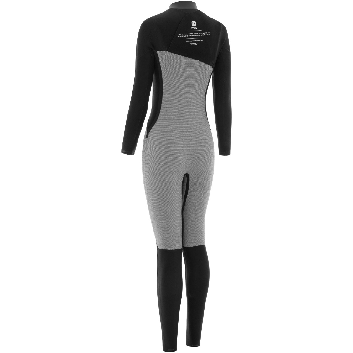 2026 Nyord Womens Solu Yulex 3/2mm Chest Zip Wetsuit SOLW32001 - Black ...