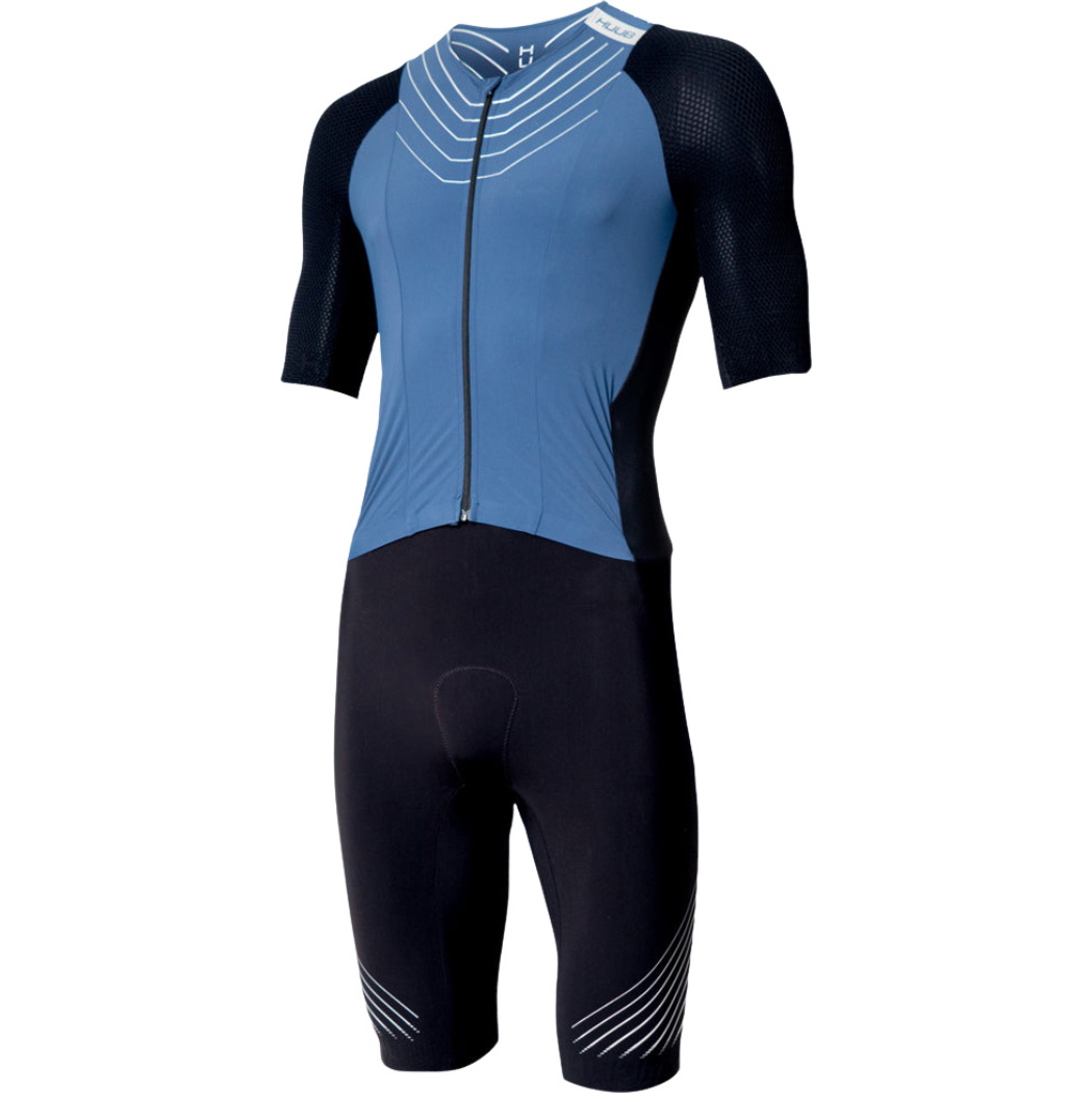 2026 Huub Mens Pinnacle Tri Suit PINNLCSSB - Steel Blue - Swimming ...