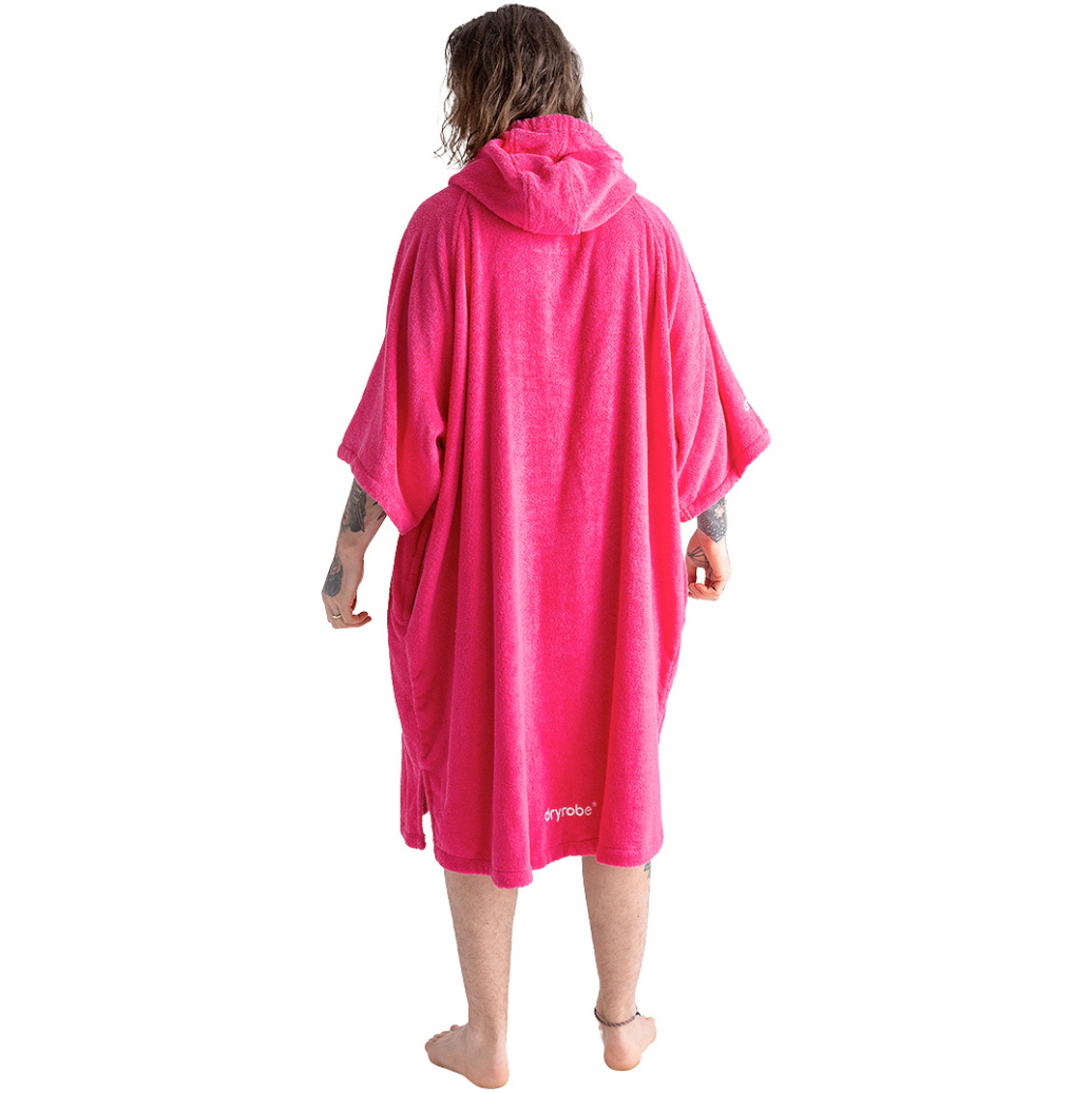 Pink Towel Robe 2026 Dryrobe Organic Towel Change Robe ORGANICTCRHP - Hot Pink ...