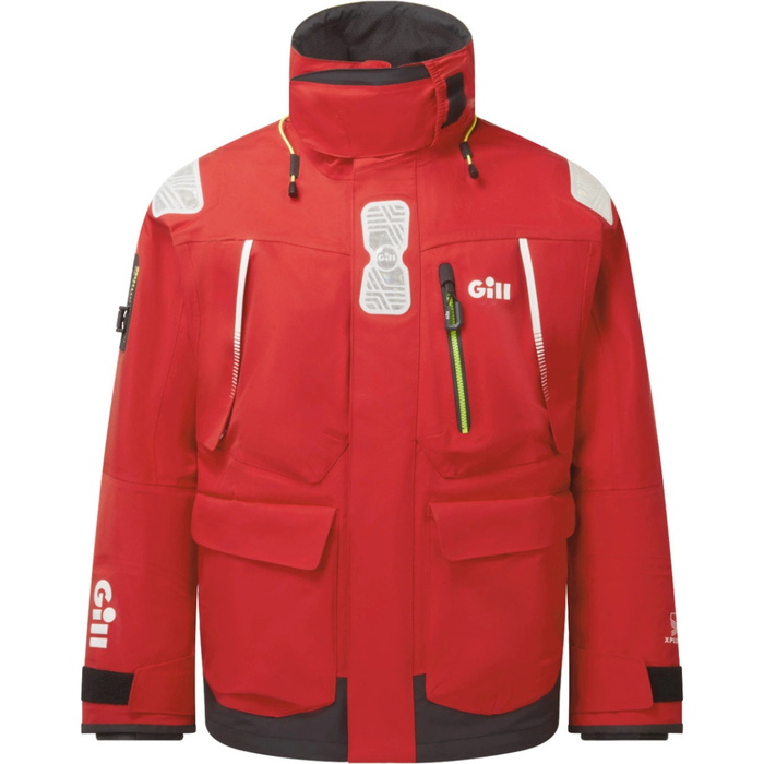 2026 Gill OS1 Ocean Sailing Suit OS14JOS14T - Red / Black - Sailing ...