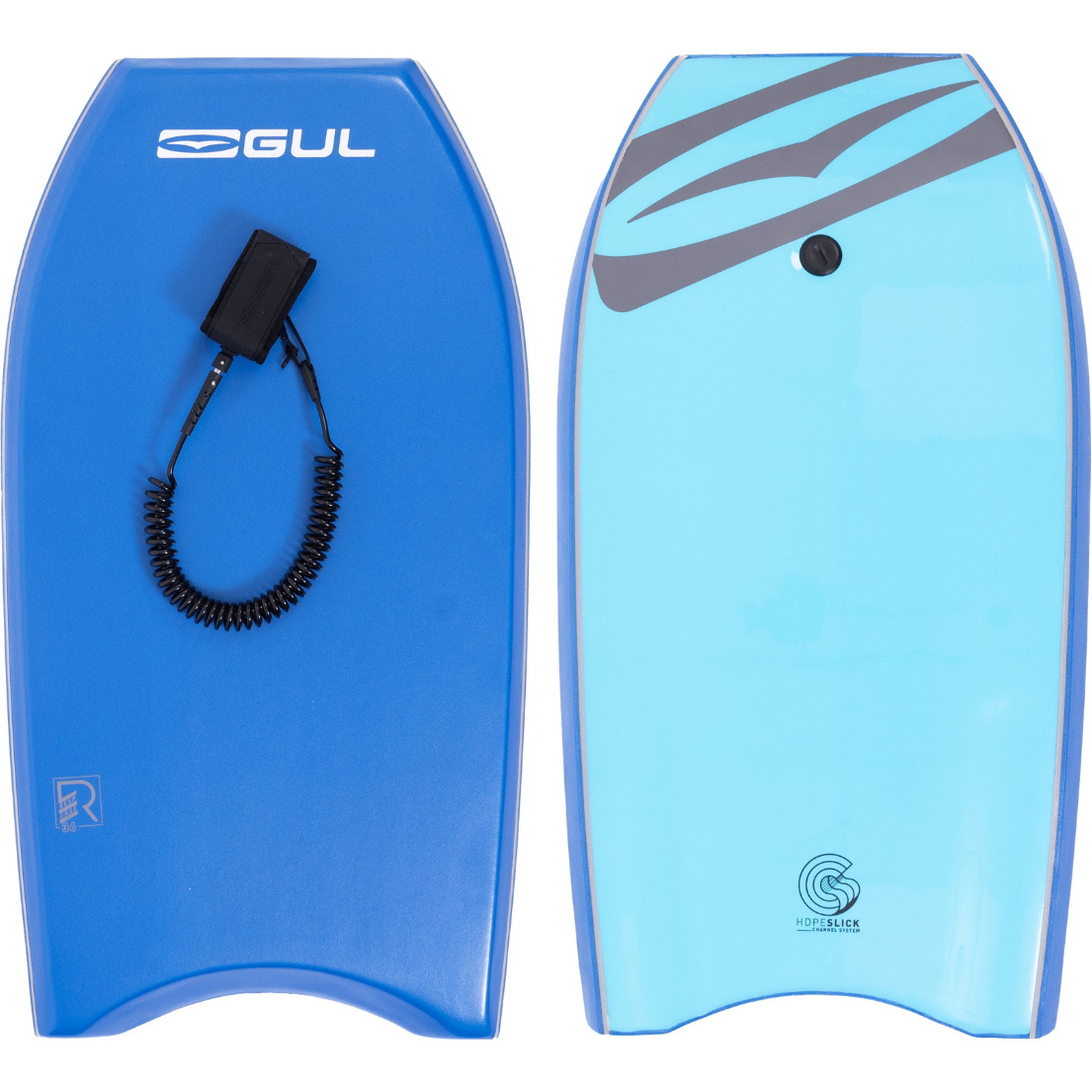 2026 Gul Junior Response 36 Bodyboard GB0022BLCY - Blue / Cyan ...