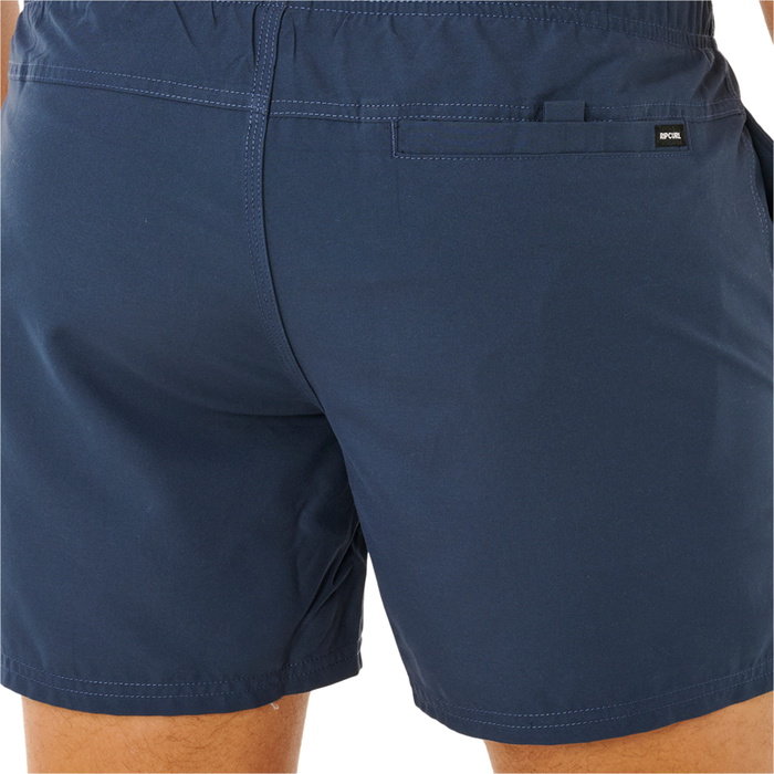 2026 Rip Curl Mens Streamline Offset Volley Boardshorts 0EQMBO - Dark ...
