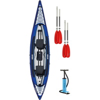 Columbia XP Tandem 3 Man XL Kayak + 2 FREE PADDLES + PUMP