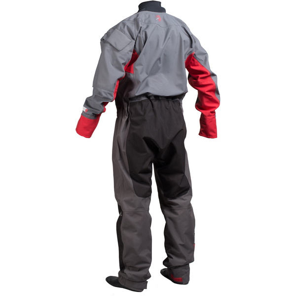 Gul Dartmouth Eclip Zip Drysuit CHARCOAL / RED GM0378
