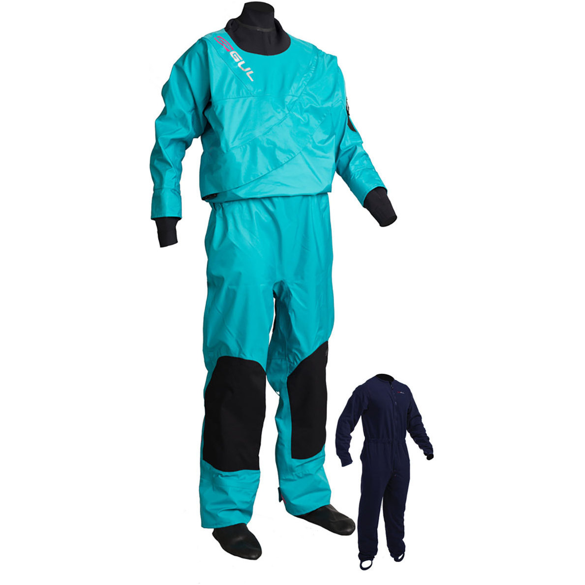 GUL Womens Dartmouth Eclip Zip Drysuit BLUE GM0383-B3 GUL Womens Dartmouth Eclip Zip Drysuit BLUE GM0383-B3