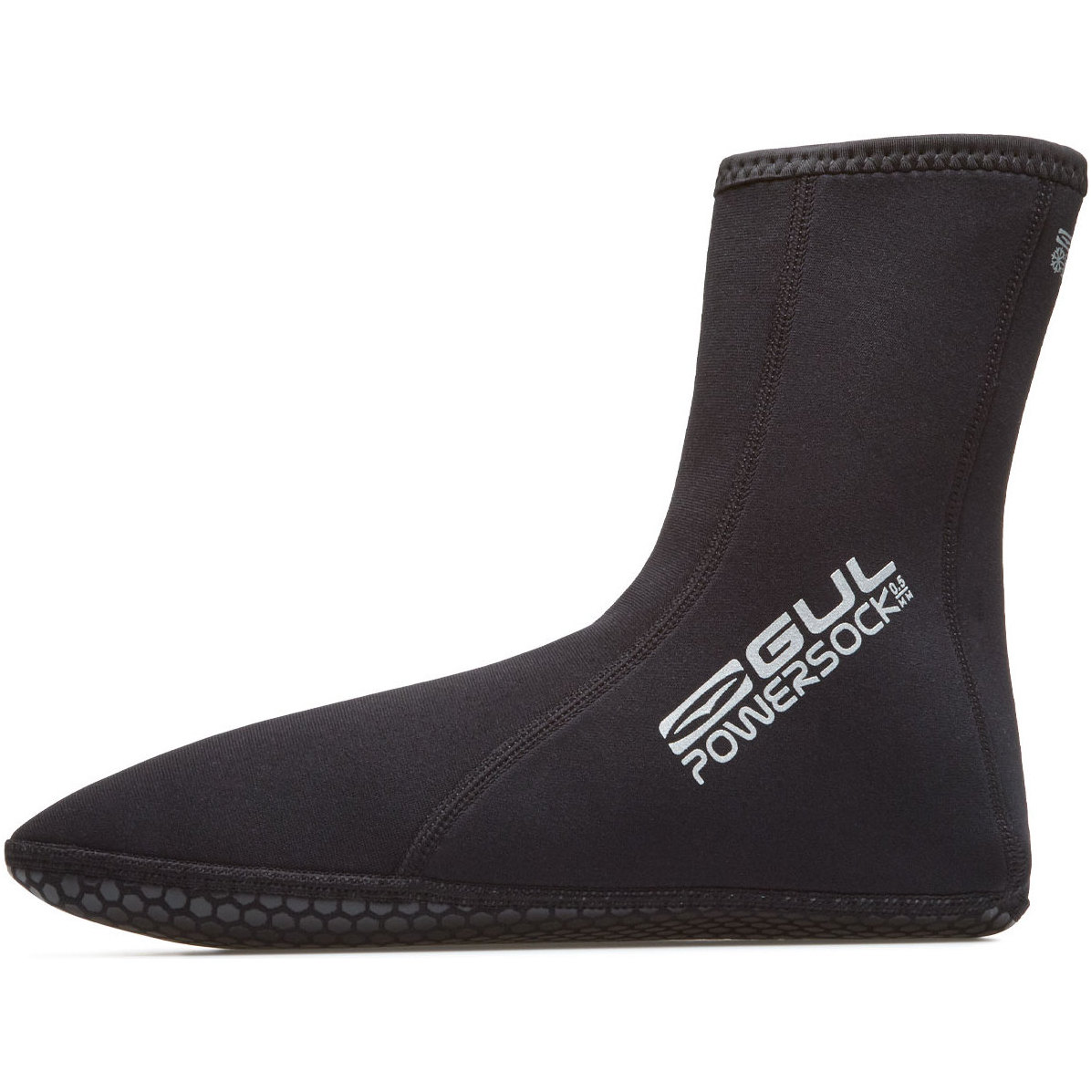 2026 GUL 0.5mm Power Sock BO1271-B7 - Black
