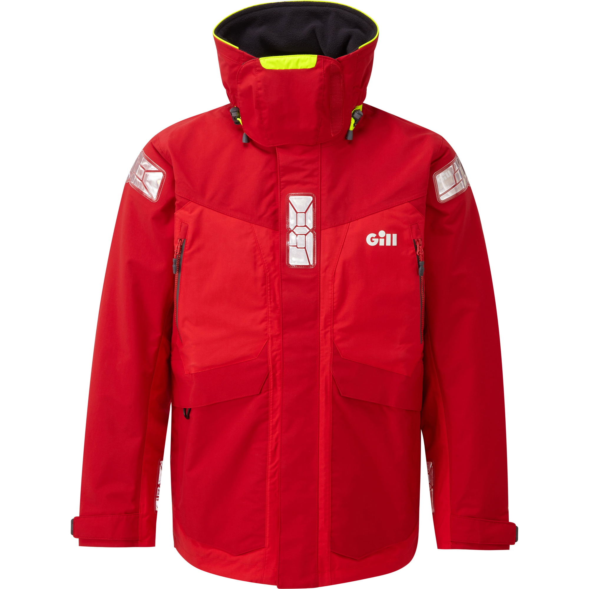 2021 Gill OS2 Mens Offshore Jacket Red OS24J