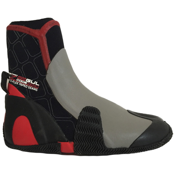 Gul Code Zero Split Toe 5mm Wetsuit Boot in Black / RED BO1277