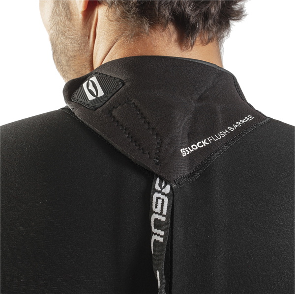 2026 Gul Mens Response 4/3mm GBS Back Zip Wetsuit RE1246-C1 - Black