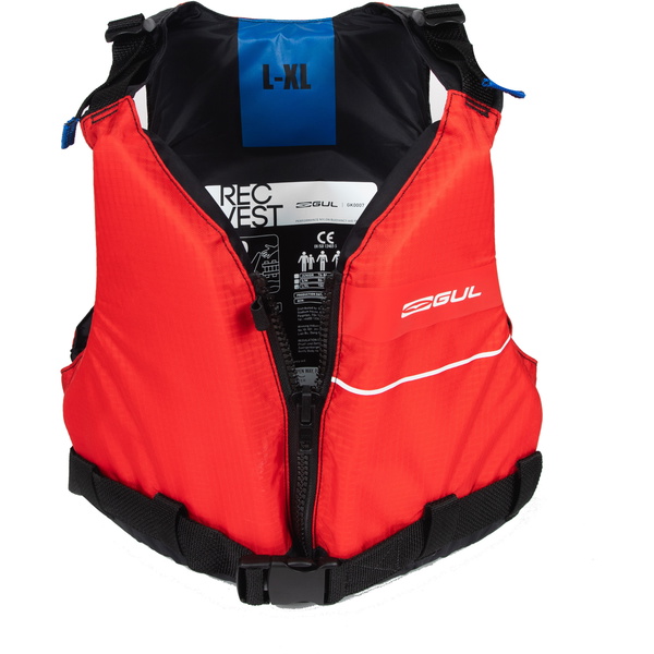 2026 Gul Recreation 50N Buoyancy Aid Gk0007-B7 - Red / Black