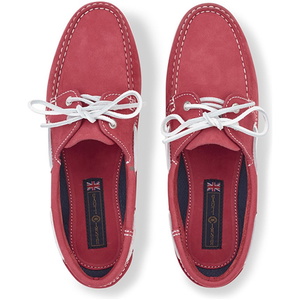 Henri Lloyd Womens Shore Deck Shoe Red White F94425