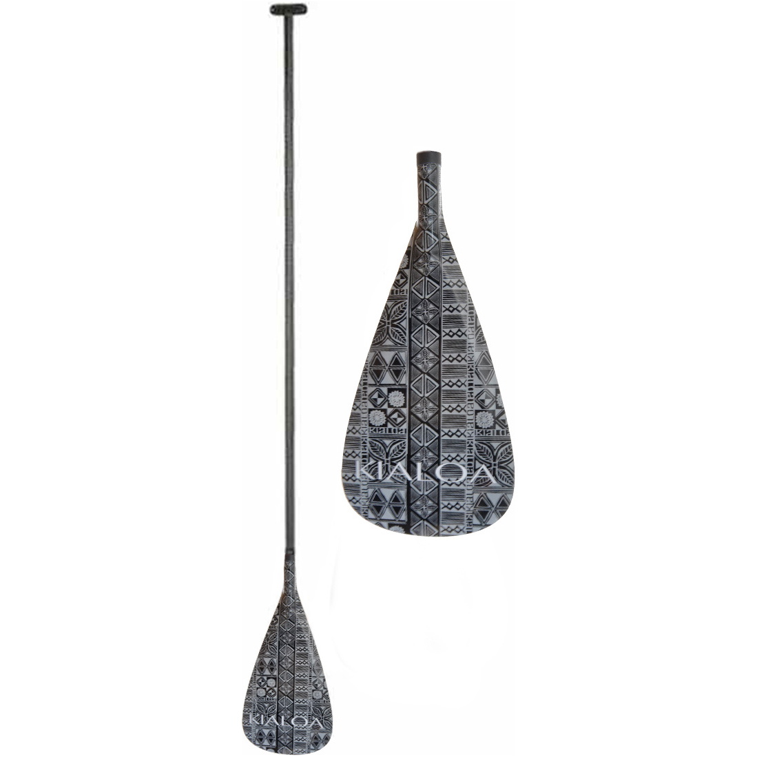 Kialoa Shaka Puu Full Carbon SUP Paddle BLACK