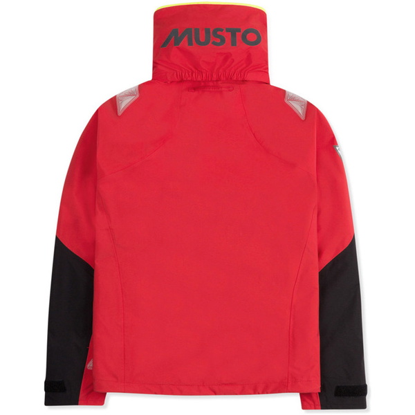 2022 Musto Mens BR2 Coastal Jacket True Red SMJK055