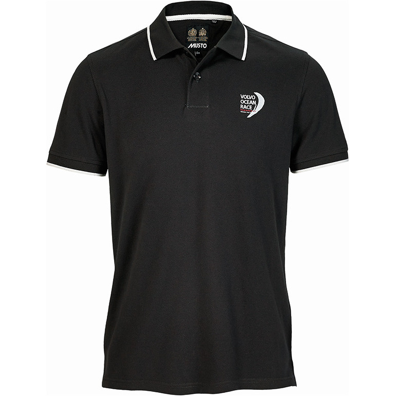 Musto Volvo Ocean Race Premium Polo Shirt Carbon VORMJ1900