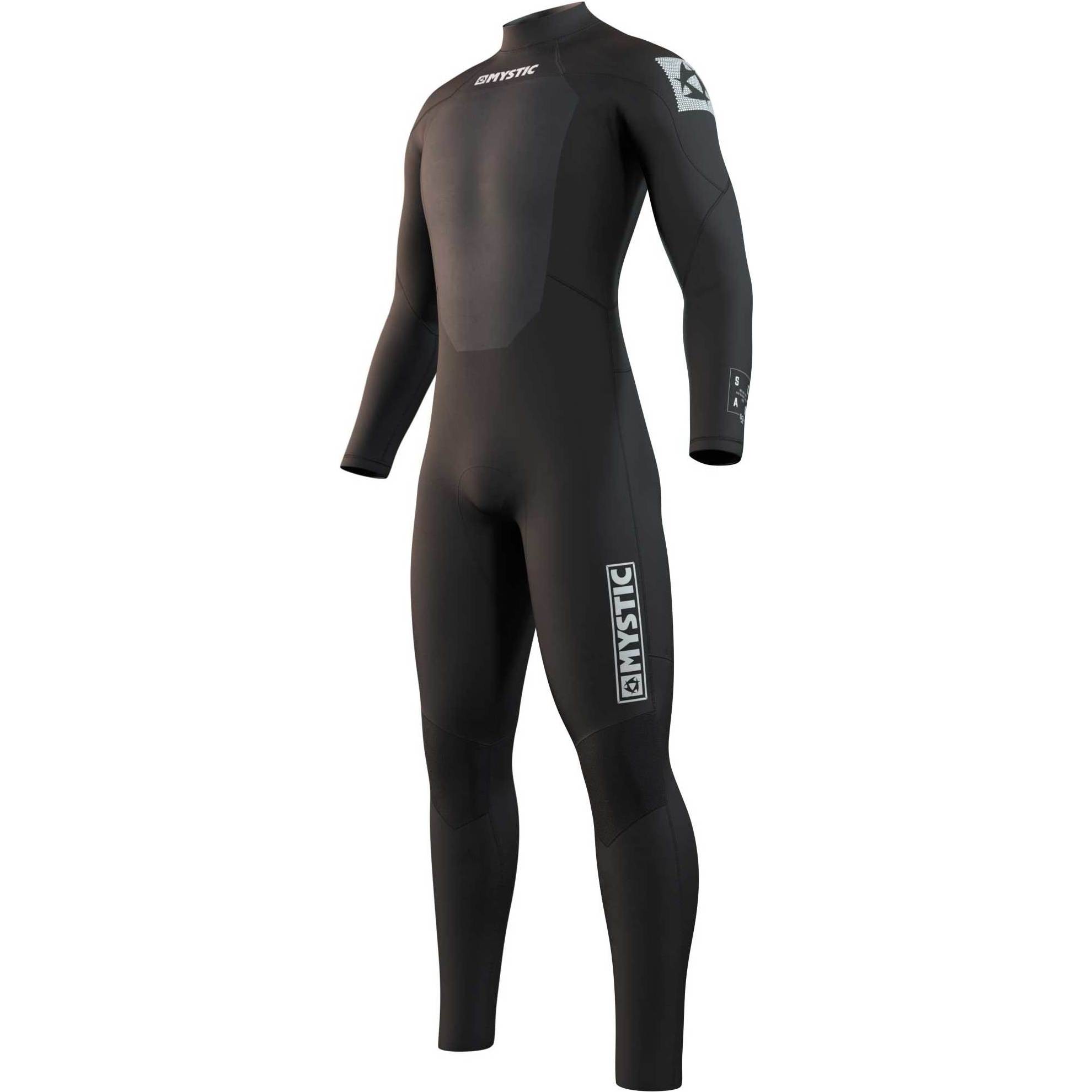 Mystic Mens Star 3/2mm Back Zip Wetsuit 210311 - Black