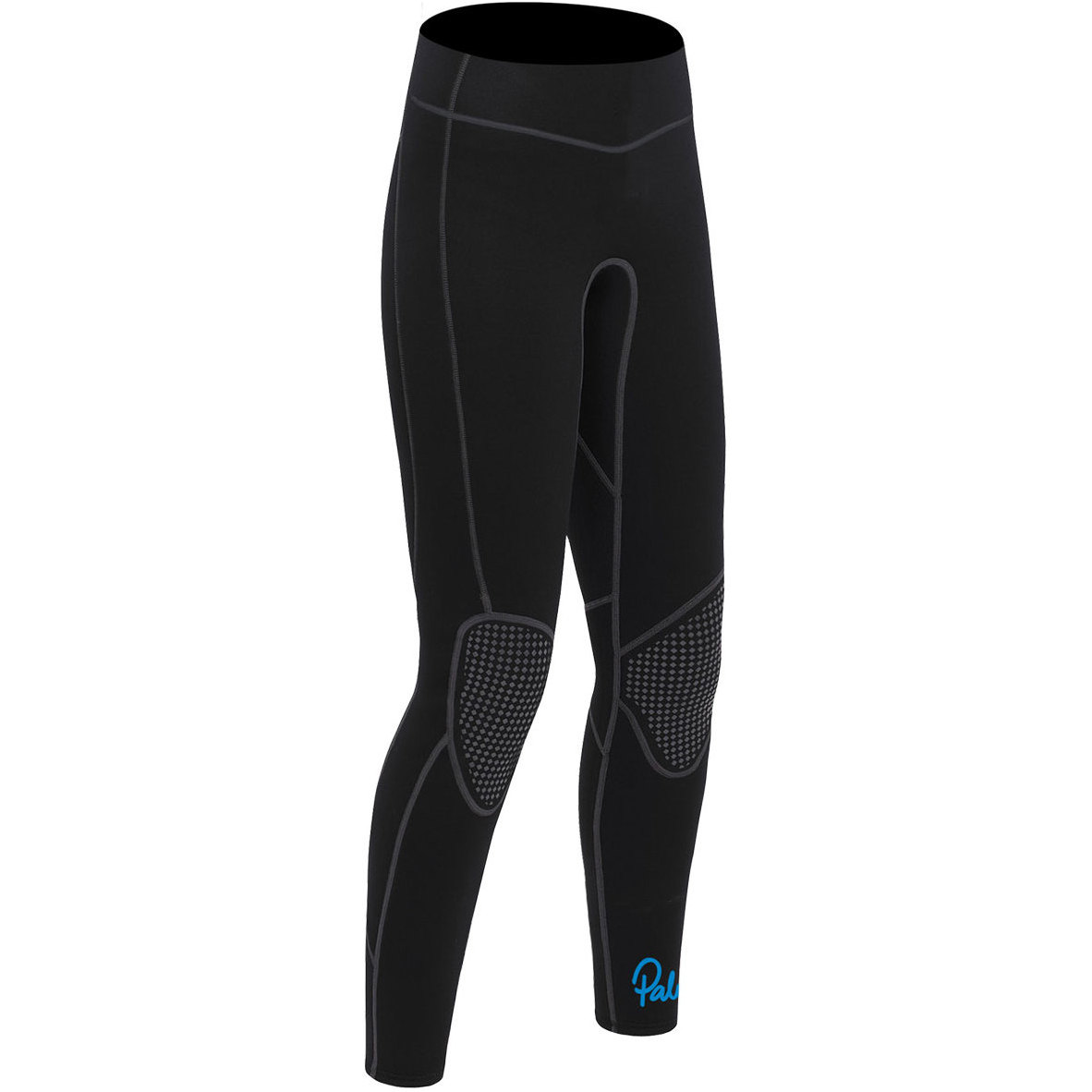 2026 Palm Womens Quantum 3mm Flatlock Wetsuit Trousers 12239 - Black