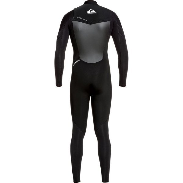 2021 Quiksilver Mens Syncro 3/2mm Chest Zip Wetsuit Black / White EQYW10308