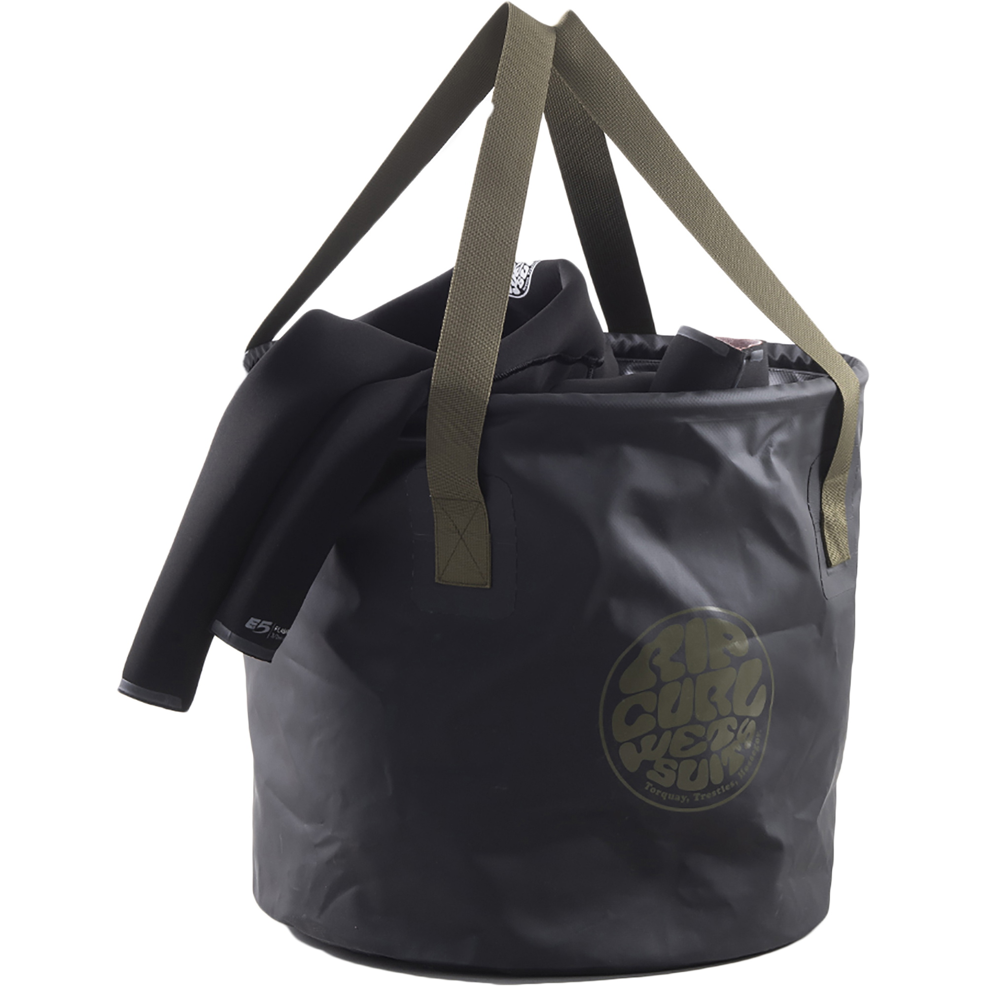 Rip Curl Surf Series 50L Changing Bucket 14RMUT - Black / Grey