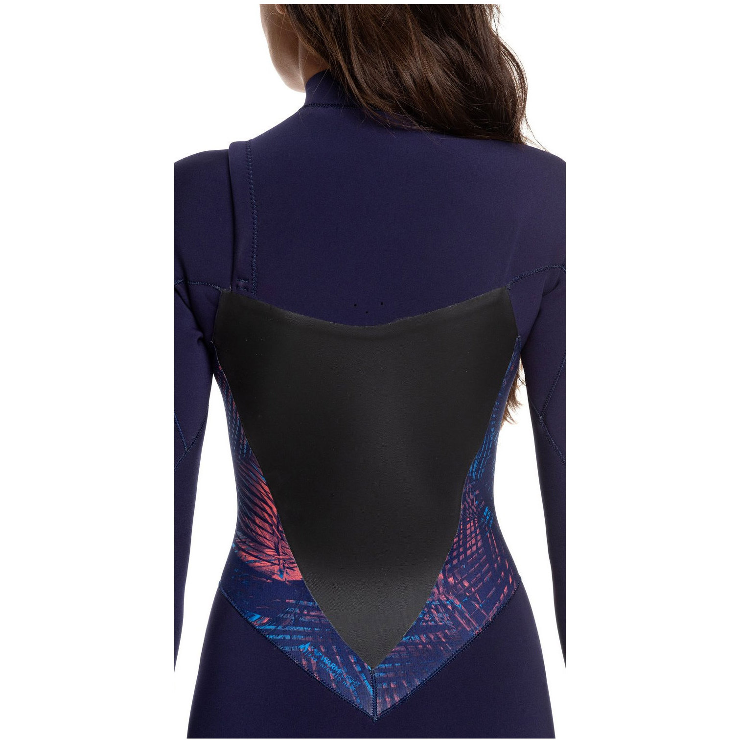 2020 Roxy Womens Syncro 3/2mm Chest Zip Wetsuit Blue Ribbon