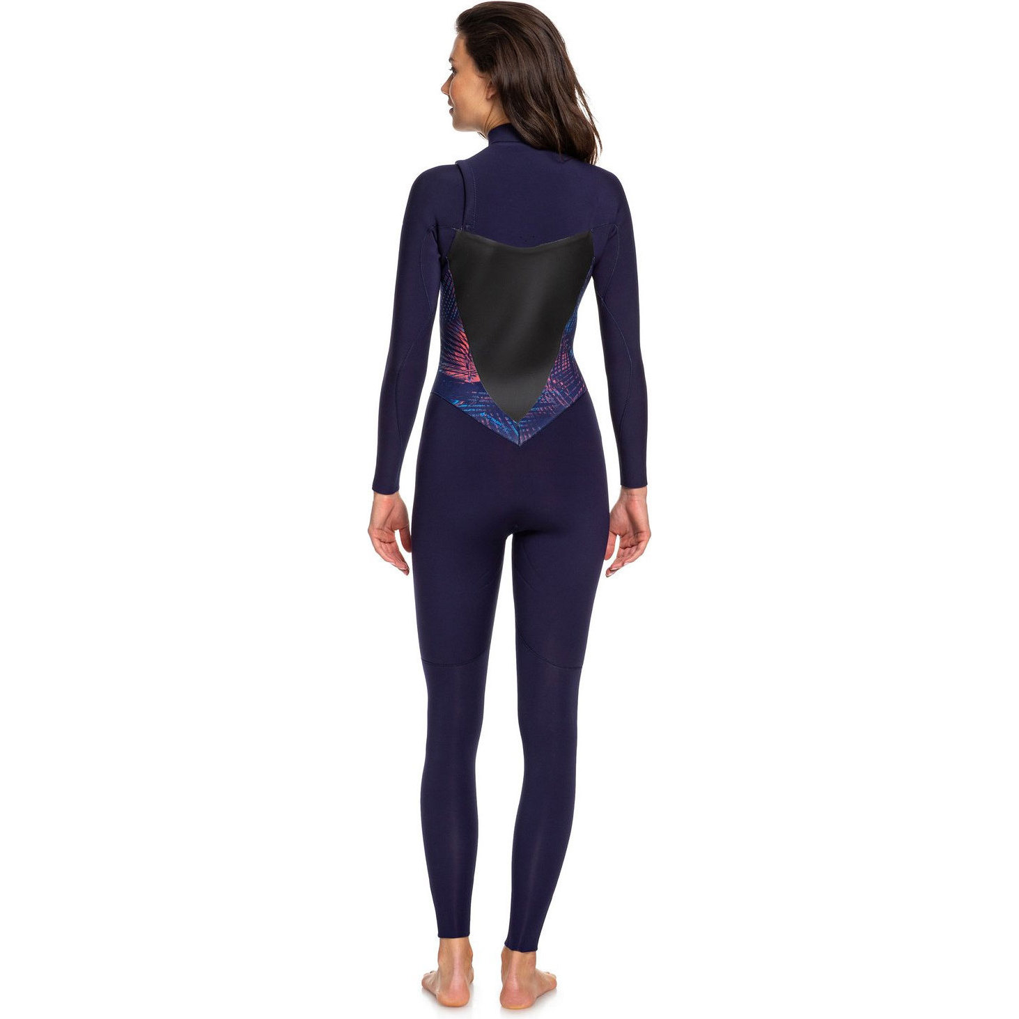 【 ROXY 】 2020 Roxy Womens Syncro 3/2mm Chest Zip Wetsuit Blue Ribbon