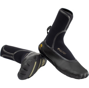 2025 Solite Custom 2.0 5mm Wetsuit Boots 21007 - Black / Gum