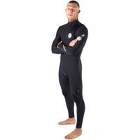 Flashbomb 4/3mm ZIP FREE Wetsuit in Black
