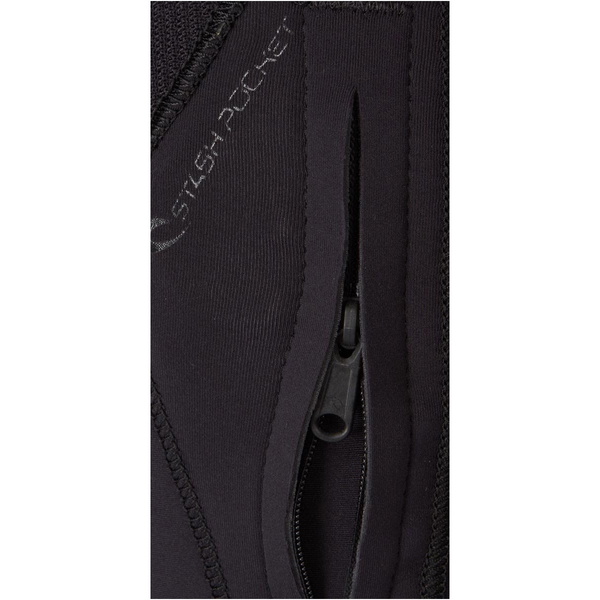 RipCurl E-Bomb 5/3mm Chest Zip Wetsuit in Black/Silver/Blue WSMOHE