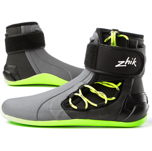2025 Zhik Botas De Vela De Caña Alta Gris / Black DBT0270