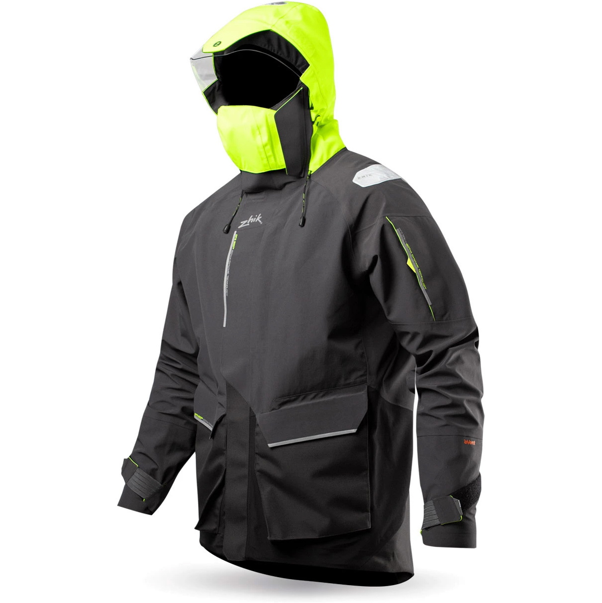 2026 Zhik Unisex OFS800 Offshore Sailing Jacket JKT-0860-U-BLK