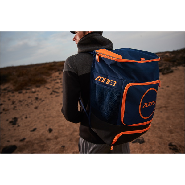 2026 Zone3 Transition 40L Back Pack RA18TRAN - Navy / Orange