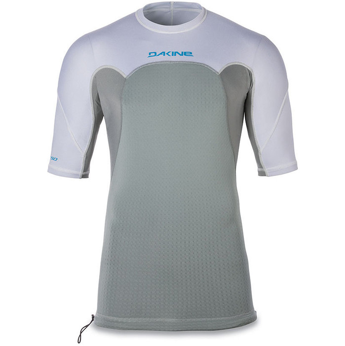 Dakine Storm Snug Fit Short Sleeve Rash Vest White 10001667