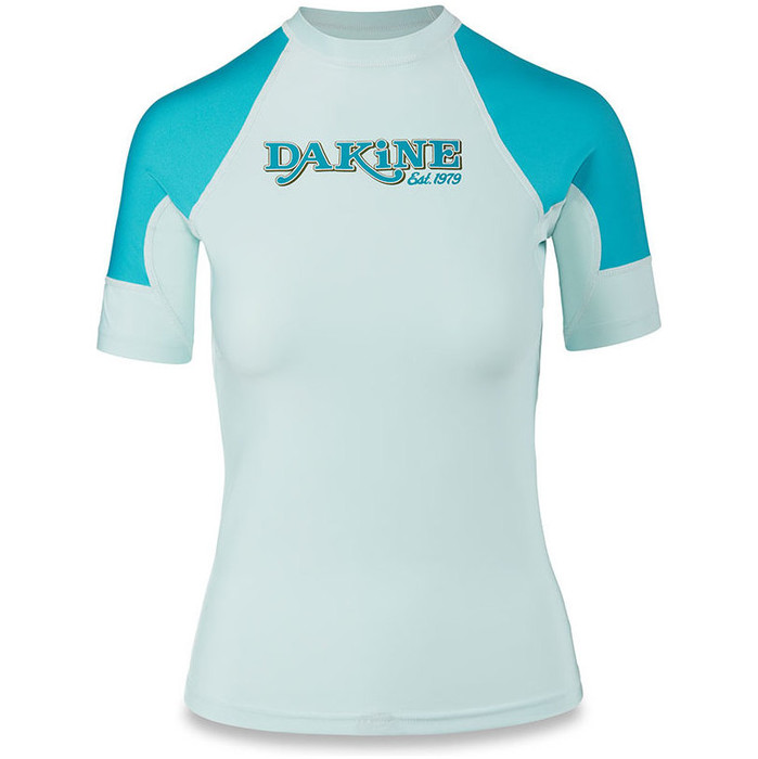 Dakine Womens Flow Snug Fit Short Sleeve Rash Vest Bay Islands 10001680