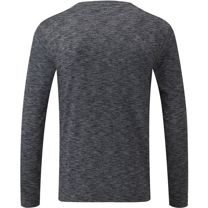 2023 Gill Mens Holcombe Crew Base Layer Charcoal 1100