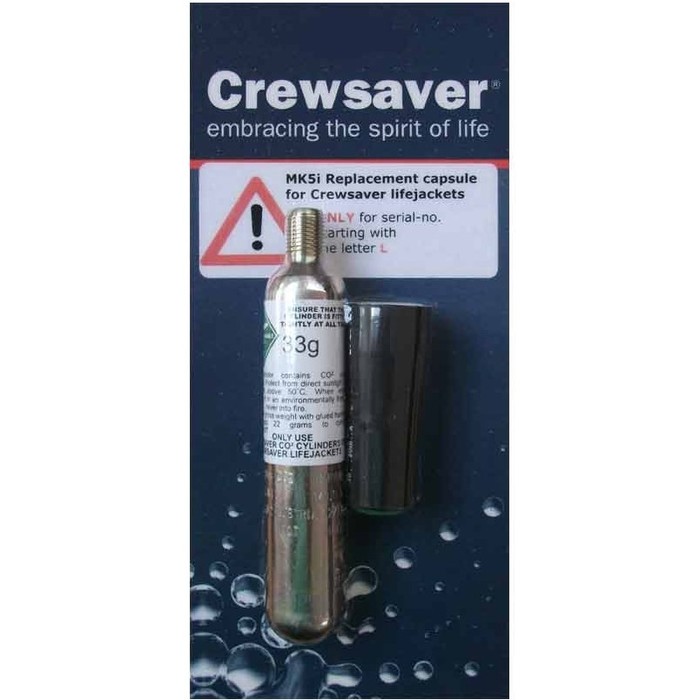 2021 Crewsaver MK5i 150n Auto Lifejacket Rearming Pack 33g 11036 ONLY FOR SERIAL NUMBER STARTING WITH L