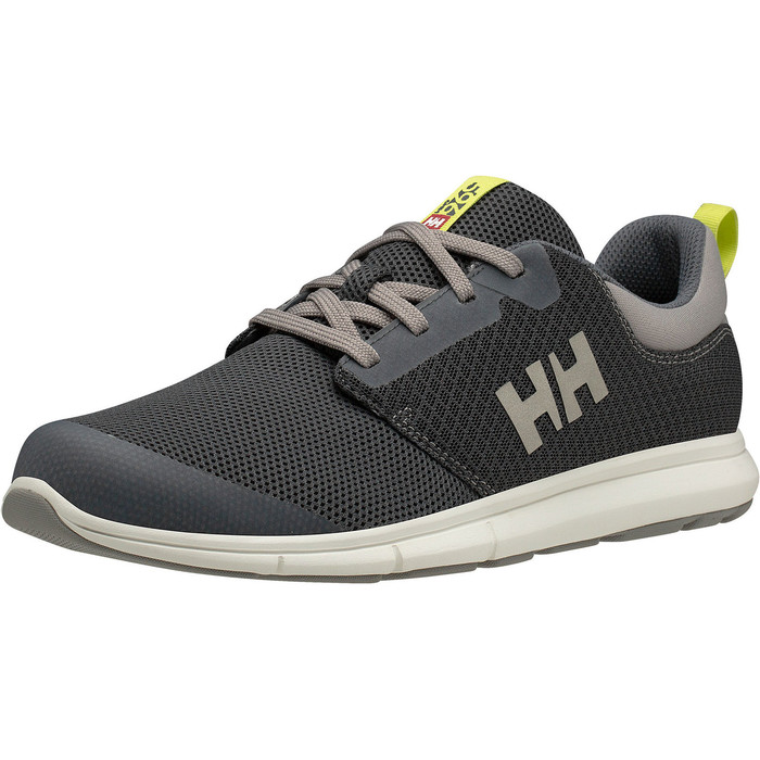 2021 Helly Hansen Feathering Sailing Shoes 11572 - Charcoal / Ebony