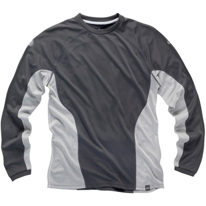 Gill Mens I2 Long Sleeve T-Shirt Ash / Silver 1277