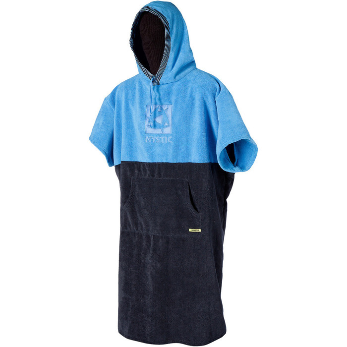 Mystic Hooded Changing Robe / Poncho in Black / Blue 150135