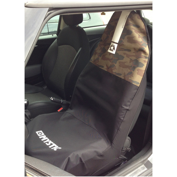 Mystic Car Seat Cover - Single - Black / Camo 150325