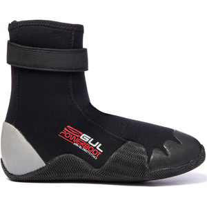 2019 Gul Power 5mm Round Toe Wetsuit Boots BO1263-A8 - Black / Grey