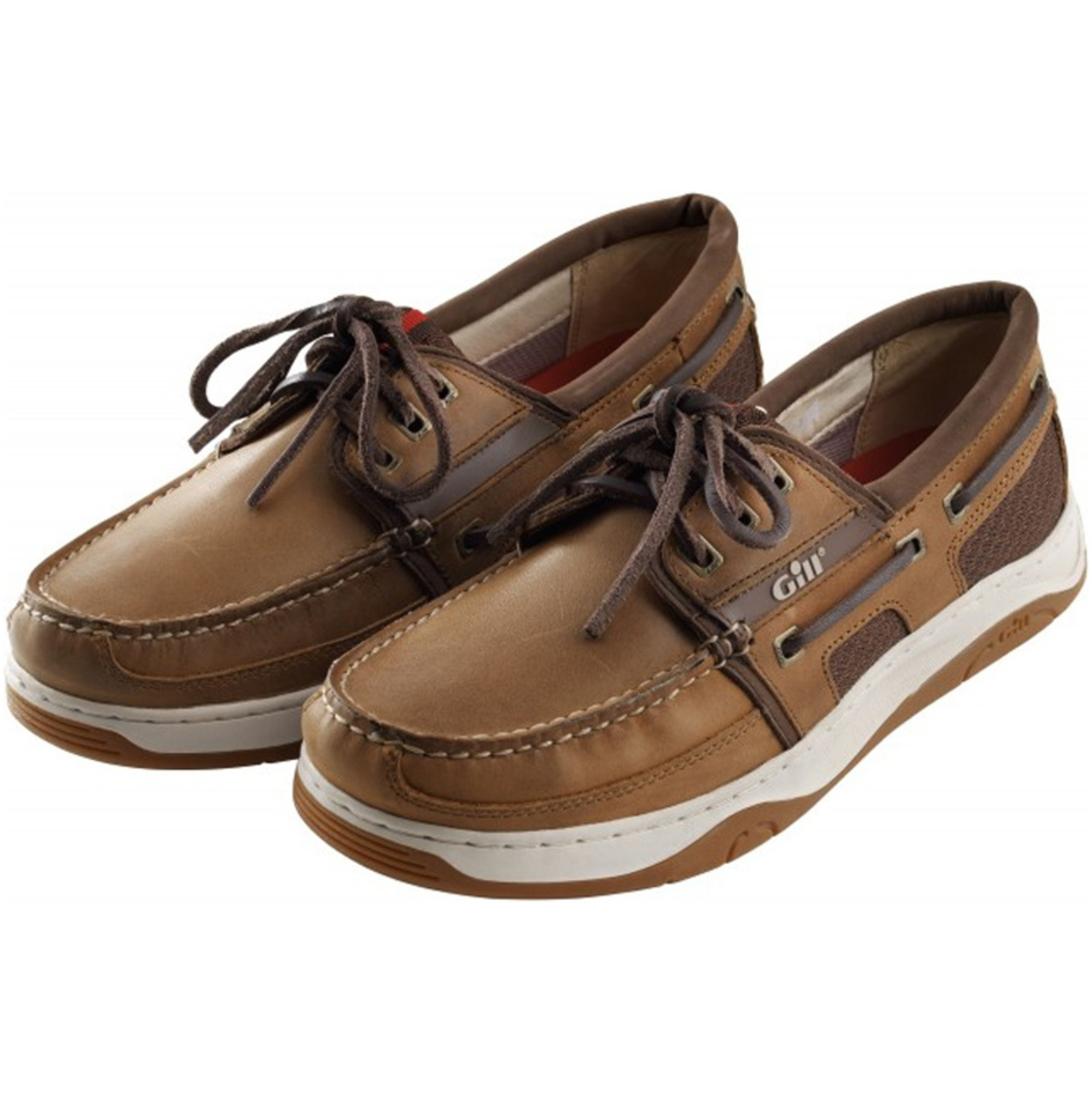 Gill Newport 3 Eyelet Deck Shoe BROWN 925 Sailing Accessories