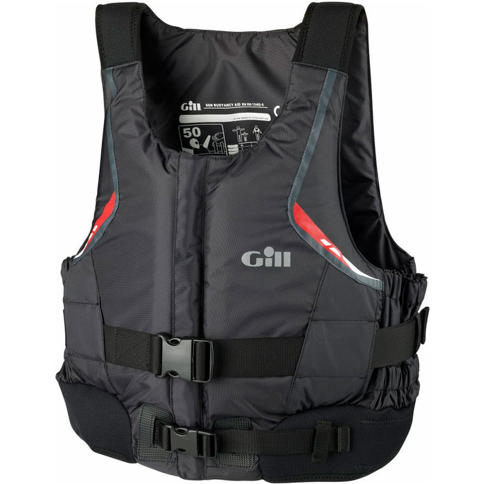 Gill Pro Racer Front Zip Buoyancy Aid Graphite 4917