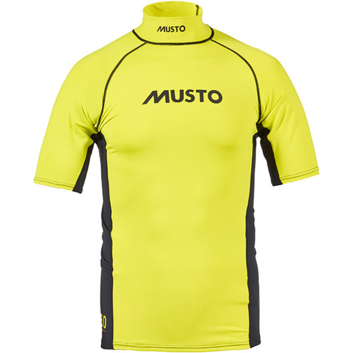 Musto Short Sleeved UV Vest Sulphur Spring SO1072