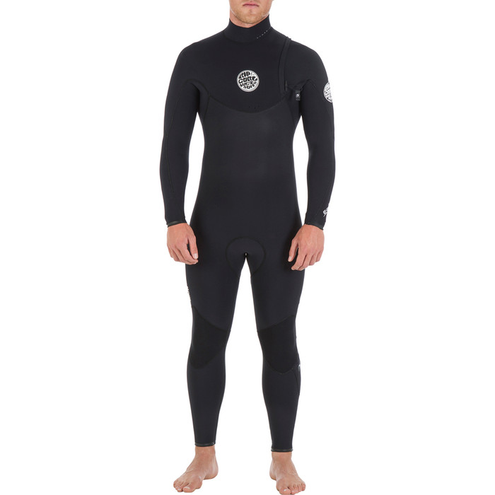 Rip Curl E-Bomb Pro 3/2mm ZIP FREE Wetsuit in BLACK WSM4RE