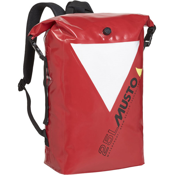 Musto Waterproof 25L Dry Backpack in Red AL4770 - Accessories - Luggage ...