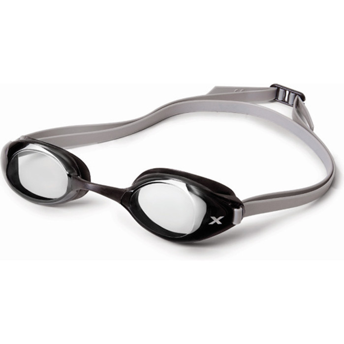 2XU Stealth Clear Goggles in Black/Silver UQ4022K
