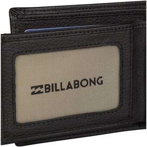 Billabong Highway Leather Wallet BLACK Z5LW04