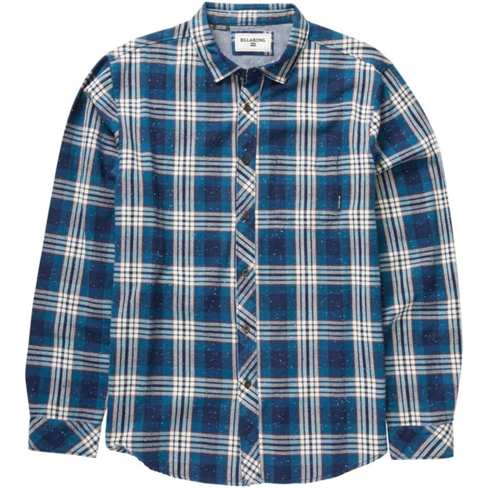 Billabong Jackson Flannel Shirt NAVY Z1SH05