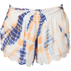 Billabong Ladies Beyond Sunrise Shorts Crinkle - Blue Cruz W3WK04