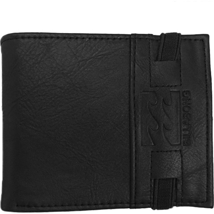 Billabong Locked Bi Fold Wallet BLACK C5WM07