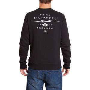 Billabong Shock Crew Sweatshirt BLACK Z1CR12